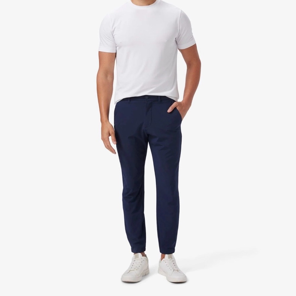 Mizzen+Main Helmsman Navy Jogger Pants - Picture 2 of 7